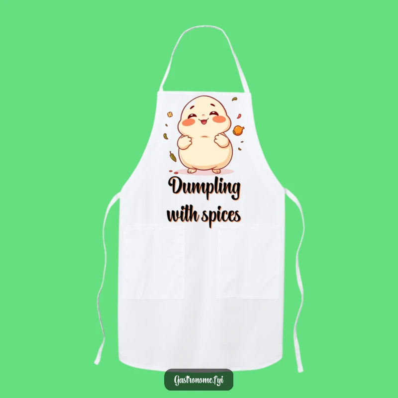 Funny Dumpling Juggler Apron: Kitchen Fun with a Giggle