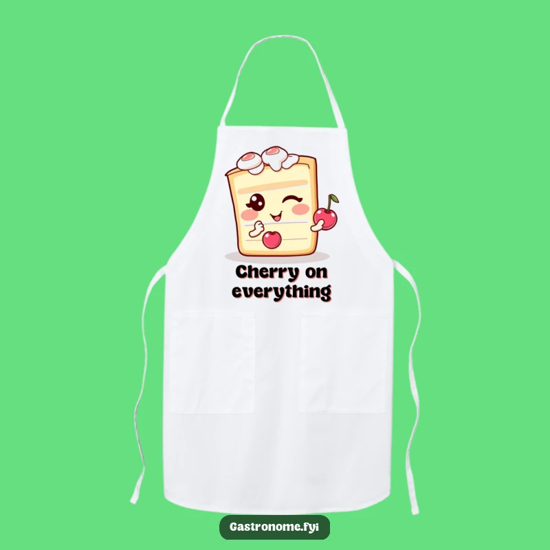 Funny Winking Cake Apron - Kitchen Humor for a Sweet Funny Gift