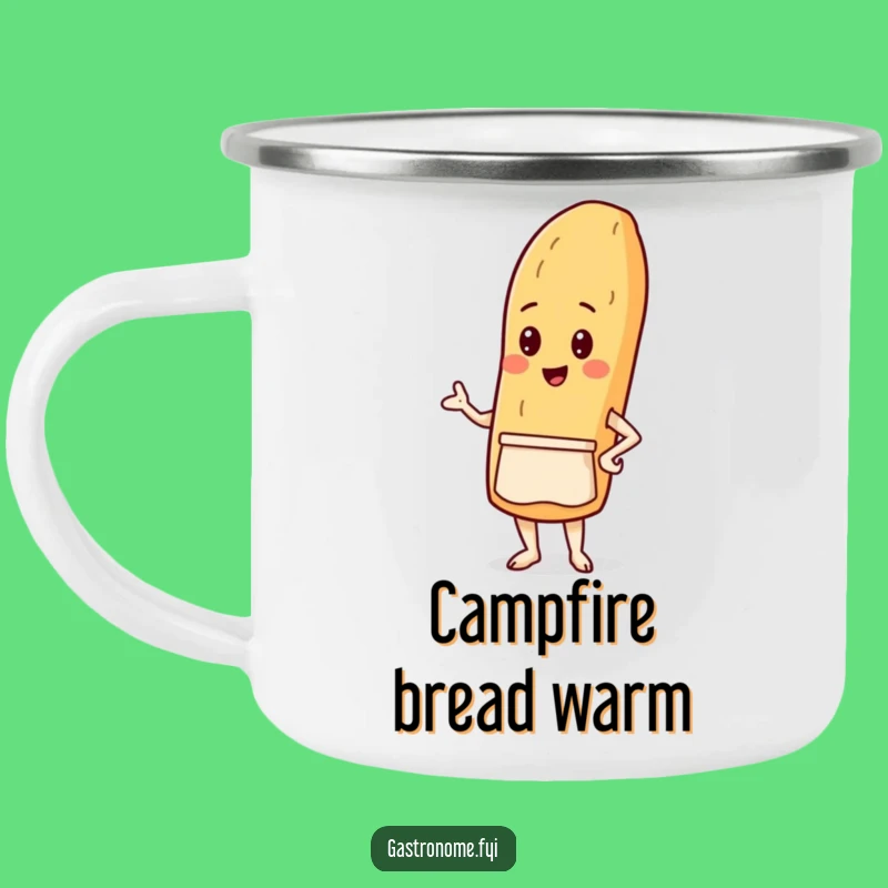 Funny Baguette Baker Camping Mug: Outdoor Kitchen, Perfect Funny Gift