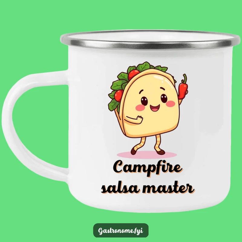 Funny Taco Dance Camping Mug: Fiesta Fun On The Go, A Hilarious Gift