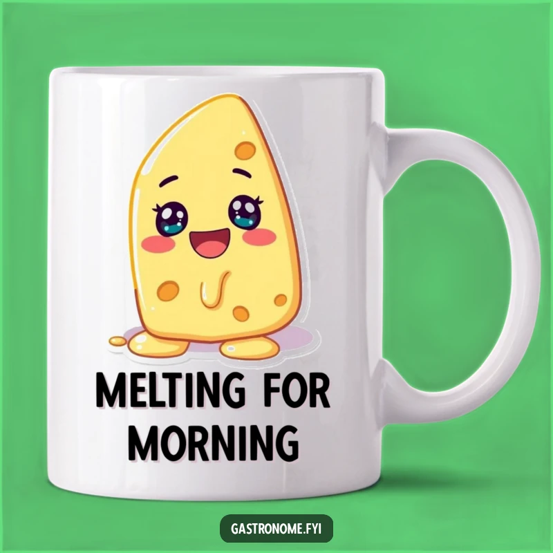Funny Melting Cheese Mug: Embrace Your Cheesy Joy!