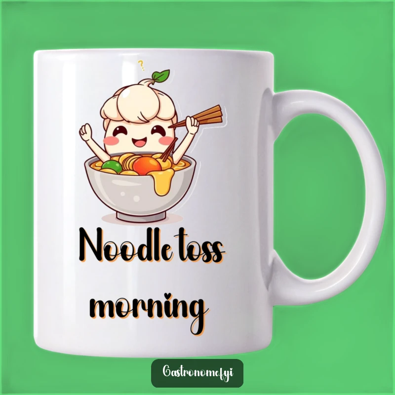 Funny Ramen Chopstick Mug: Master Your Noodle Fun!