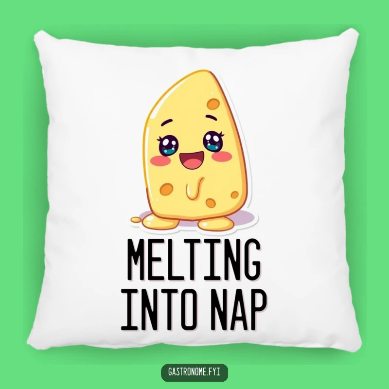 Funny Melting Cheese Pillow: Cuddle Up with Cheesy Comfort!
