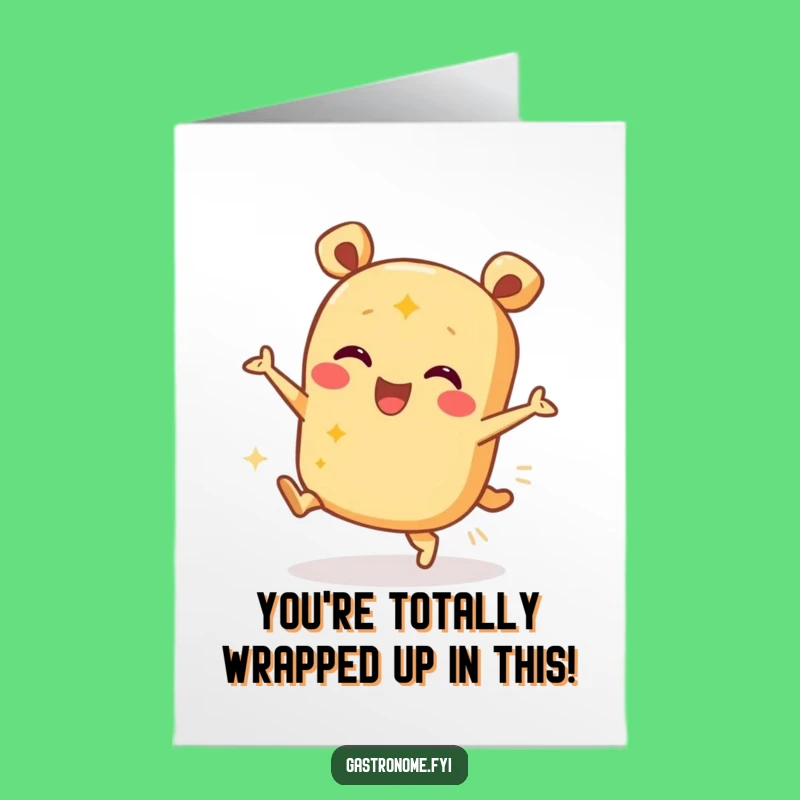 Free Printable Congrats Card: Hilarious Burrito Celebration, Perfect DIY Downloadable Gift