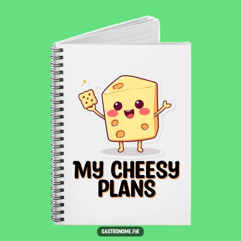 Funny Cheese Wedge Character Notebook: Jot Down Ideas with Cheesy Wit