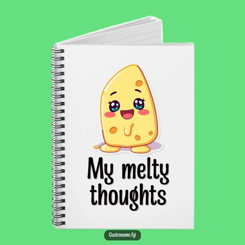 Funny Melting Cheese Notebook: Write Down Your Cheesy Ideas!