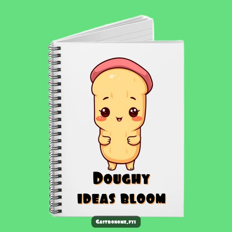 Funny Proud Baguette Beret Notebook - Journal Your French Adventures