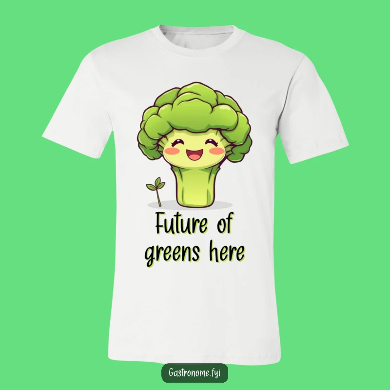 Funny Broccoli Sprout Proud Parent T-Shirt: Healthy Humor for Veggie Lovers, Perfect Funny Gift