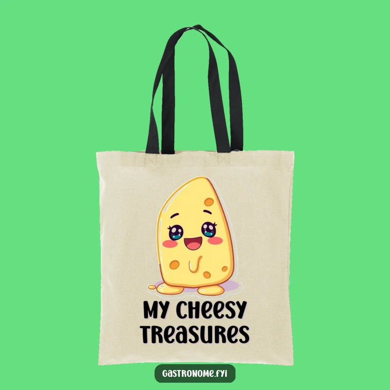 Funny Melting Cheese Tote Bag: Carry Your Gouda Goods!